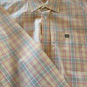 Cinch Button Down Shirt